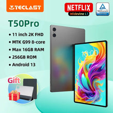 Teclast T50Pro MTK G99 Tablet 11 Inch 2K Display Max 20GB RAM 256GB