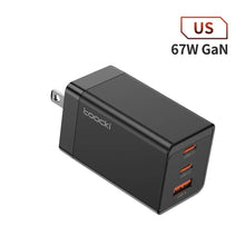 Toocki 67W GaN USB C Charger Quick Charge 65W QC4.0 PD 3.0 45W USB C